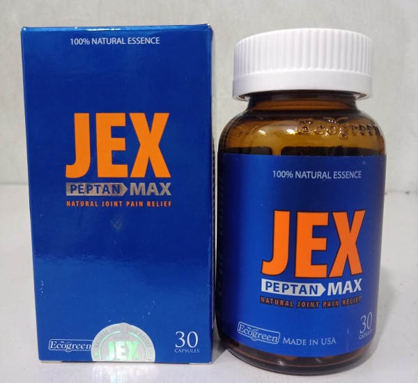 Viên uống JEX Max giảm đau xương khớp tái tạo sụn khớp và xương dưới sụn ( lọ 30 viên)