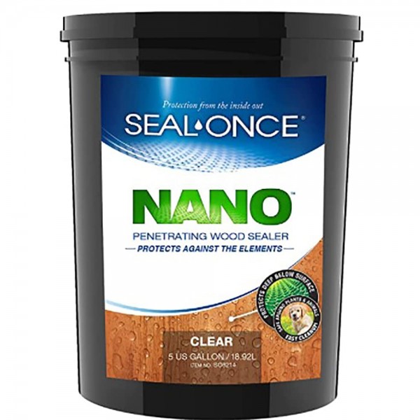 Nano Guard Prem Wood Sealer Clear 5gal