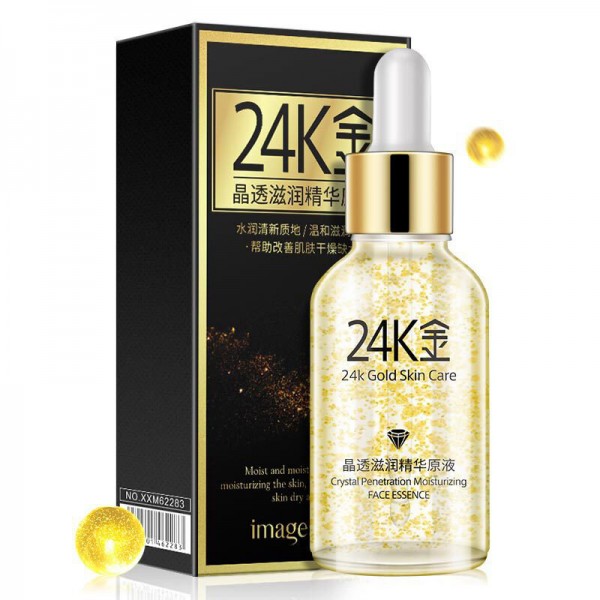 IMAGIC Crystal 24K Active Gold Essence Skin Care Replenishing Moisturizing 110g