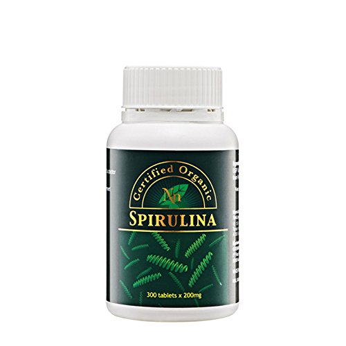 Nn Certified Organic Spirulina 300 Tablets (4 Bottle)