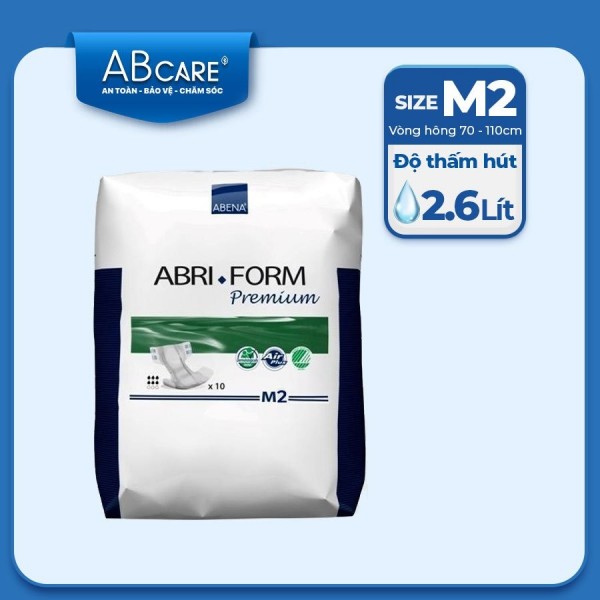 Tã dán người lớn Abri Form Premium M2 (2600ml), (10 miếng)