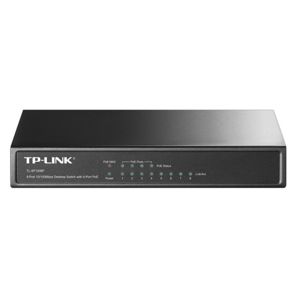 TP-Link  TL-SF1008P - Switch Để Bàn PoE 8 Cổng 10100Mbps - Hàng Chính Hãng