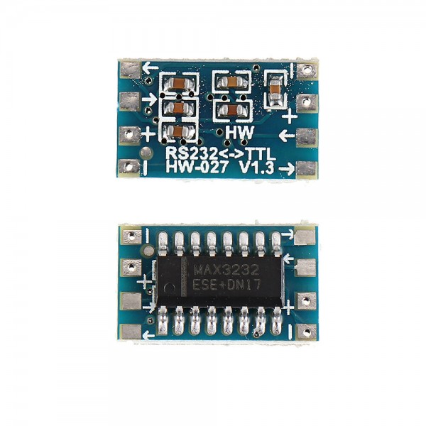 Mini RS232 to TTL Converter Module Board Adapter MAX3232 120kbps 3-5V Serial Port