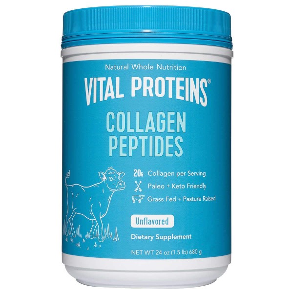 Vital Proteins Collagen Peptides - Pasture Raised, Grass Fed, Paleo Friendly, Gluten Free, Single Ingredient