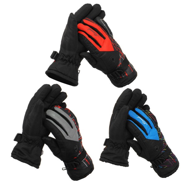 Winter Warm Velvet Gloves Touch Screen Waterproof Windproof Riding Cycling Skiing Climbing Gloves