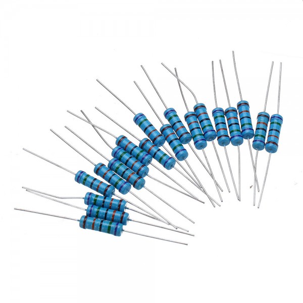 20pcs 2W Metal Film Resistor Resistance 1% 750K ohm Resistor