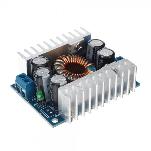 DC-DC High Power Low Ripple 12AAdjustable Buck Module 95% High Efficiency Vehicle Power Module