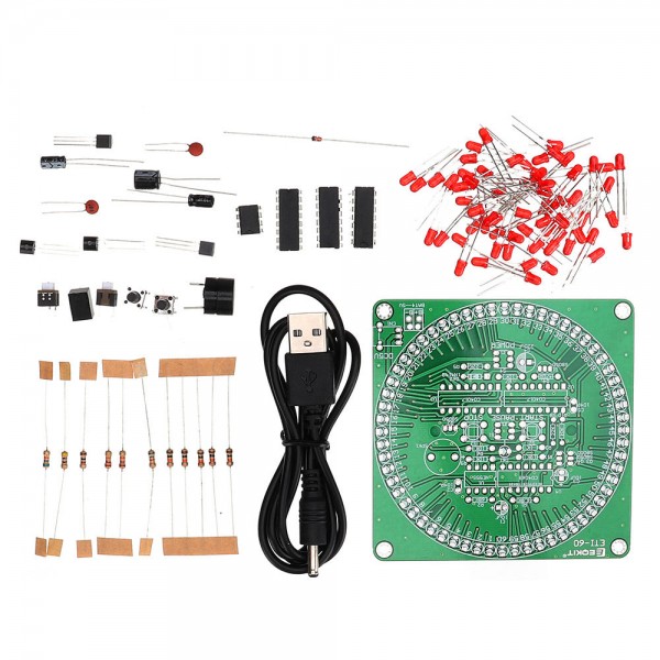 5pcs EQKIT® 60 Seconds Electronic Timer Kit DIY Parts Soldering Practice Board