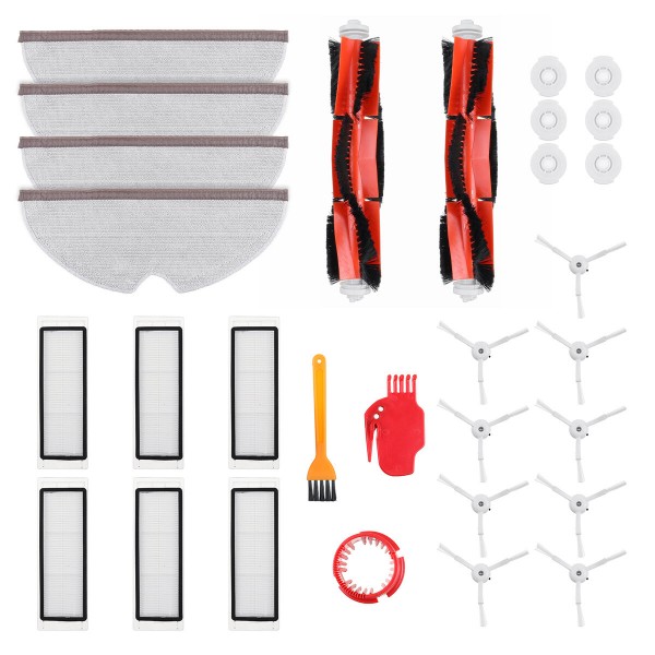 18/30pcs Replacements for Roborock S4 S5 S6 E4 E20 E25 E35 S50 S65 Xiaomi Mi Mijia Robotic Vacuum Cleaner Parts Accessor