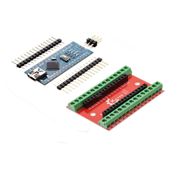 NANO IO Shield Expansion Board + ATmega328P Nano V3 Controller