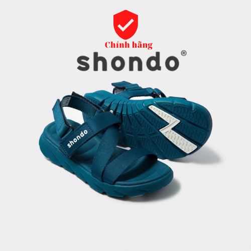 [HCM]Giày Sandals Màu Xanh SHONDOShat F6 Sport - F6S303