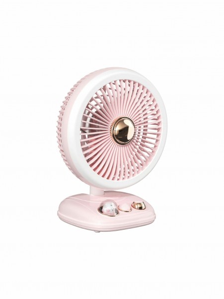 Outdoor Mini Home Rotating Bobblehead Fan USB Charging Three Speed Large Wind Fan