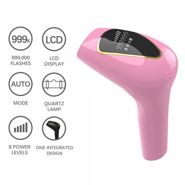 IPL Professional Women Epilator Laser Pulsed Light Face Body Photoepilator Ice Laser Hair Removal 8-speed Energy Adjustm