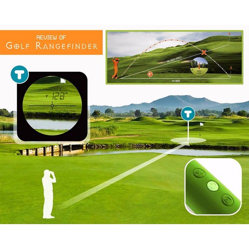 Ống nhòm đo khoảng cách chơi golf