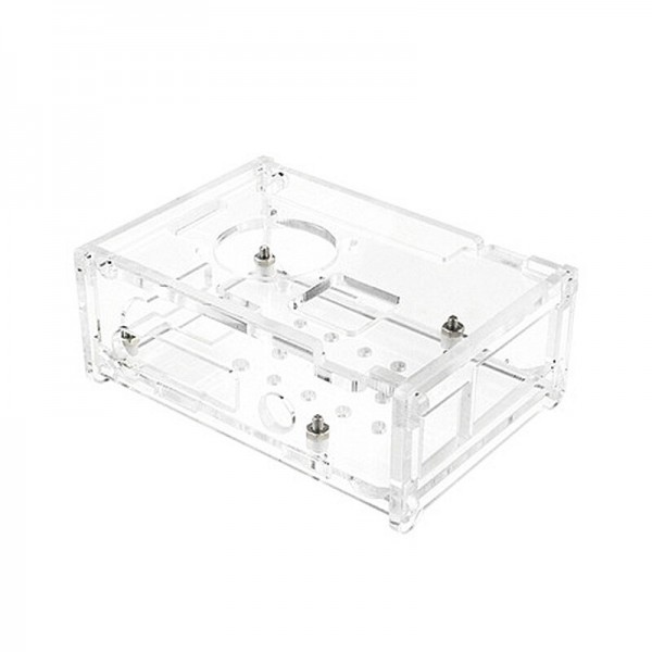 Banana Pi BPI M2 Berry Acrylic Shell with Cooling Fan Cooling Protection Box