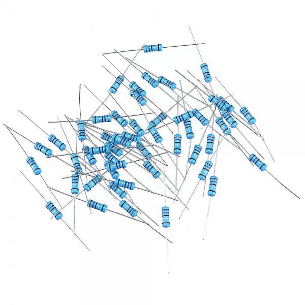 50Pcs 1W Metal Film Resistor 1% 2.7R 2.7 Ohm