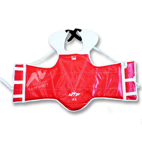 Giáp taekwondo có vai 1 mặt tân việt size xl