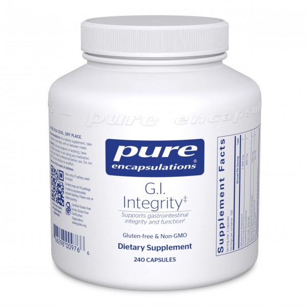 Pure Encapsulations - G.I. Integrity - Enhanced Support for Gastrointestinal Integrity and Function - 240 Capsules