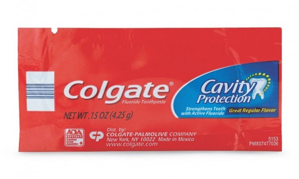 COLGATE Cavity Protection Toothpaste, Great Regular Mint Flavor, Fluoride Toothpaste, Travel Size Toothpaste, Travel Size Toiletries, 0.15 Ounce (P...