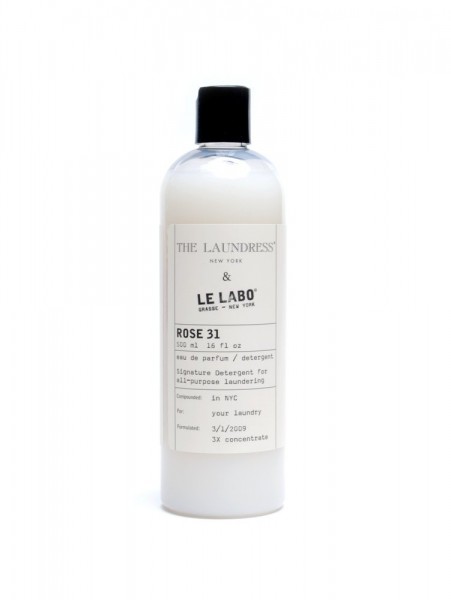 The Laundress - Le Labo Signature Laundry Detergent, Rose 31 Fragrance, Allergen-Free, Non-Toxic Formula, 16 fl oz, 32 washes