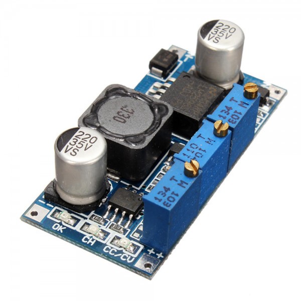 2Pcs DC7V-35V to DC1.25V-30V LED Driver Charging Constant Current Voltage Step Down Buck Power Supply Module