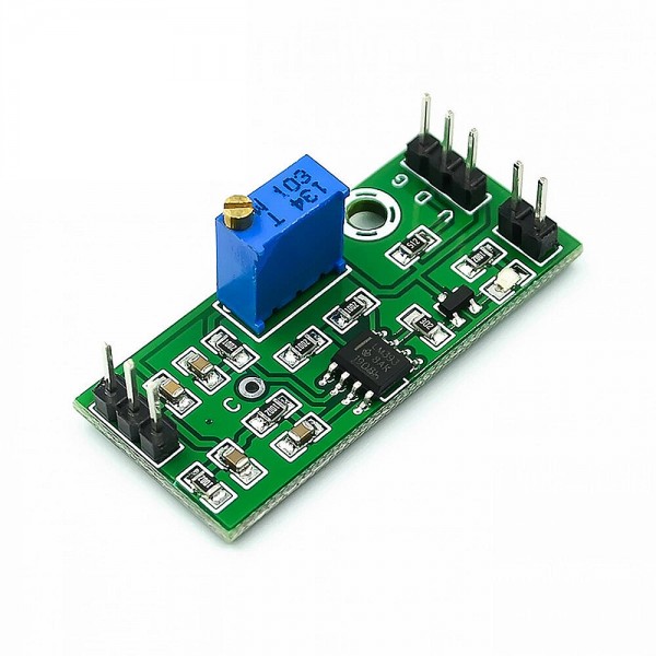 LM393 Voltage Comparator Module Adjustable Precision Signal Waveform Shaping High Level Dual Output LED Indication Modul