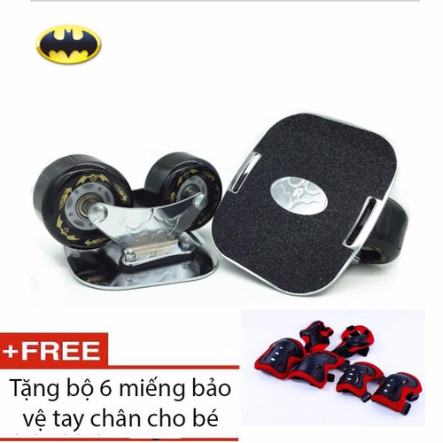 Ván trượt patin freeline skate board tặng bảo vệ tay chân