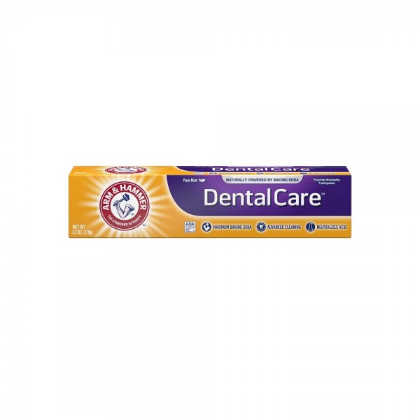 ARM & HAMMER Dental Care Fluoride Toothpaste, Advance Cleaning, Maximum Strength, Fresh Mint 6.30 oz (Pack of 12) - Packaging May Vary