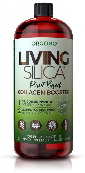 Living Silica Plant Based Collagen Booster | Vegan Collagen Booster | Supports Healthy Collagen and Elastin Production for Joint & Bone Support, Gl...