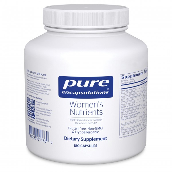 Pure Encapsulations Women's Nutrients | Multivitamin for Women Over 40 to Support Urinary Tract Health, Breast Cell Health, and Eye Integrity* ...