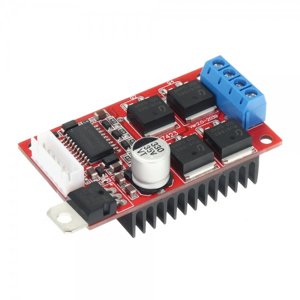 450W 20A H Bridge DC Motor Speed Controller Driver Module DC12-36V PWM Level Motor Control Switch Forward Reverse Brake