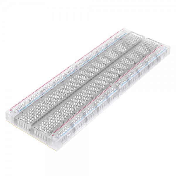 5pcs MB-102 MB102 Transparent Breadboard 830 Point Solderless PCB Bread Board Test Develop DIY