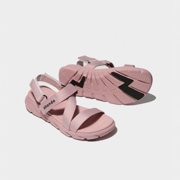 [HCM]Giày Sandals SHONDO F6 Sport - F6S7070-Màu Hồng Đào