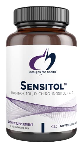 Designs for Health Inositol + ALA Capsules - Sensitol Myo-inositol (MI) + D-Chiro Inositol (DCI) with Alpha Lipoic Acid - Vegan, Non-GMO Supplement...