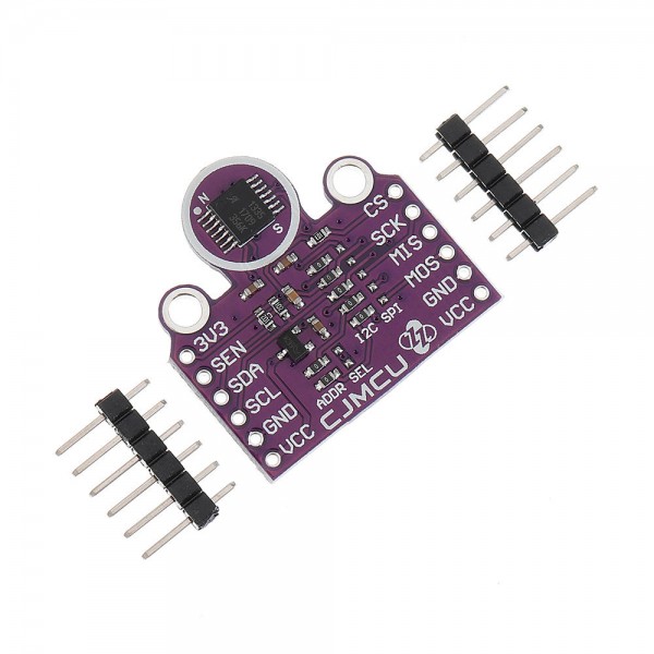 CJMCU-1335 Hall Effect 360° Non-Contact X-Y Plane Angle Sensor Module 3.3V/5V I2C SPI