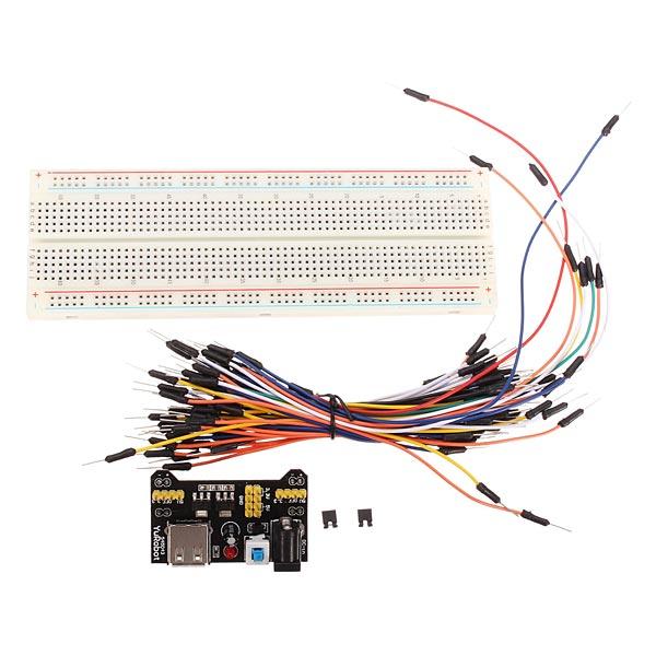 3pcs Geekcreit MB-102 MB102 Solderless Breadboard + Power Supply + Jumper Cable Kits