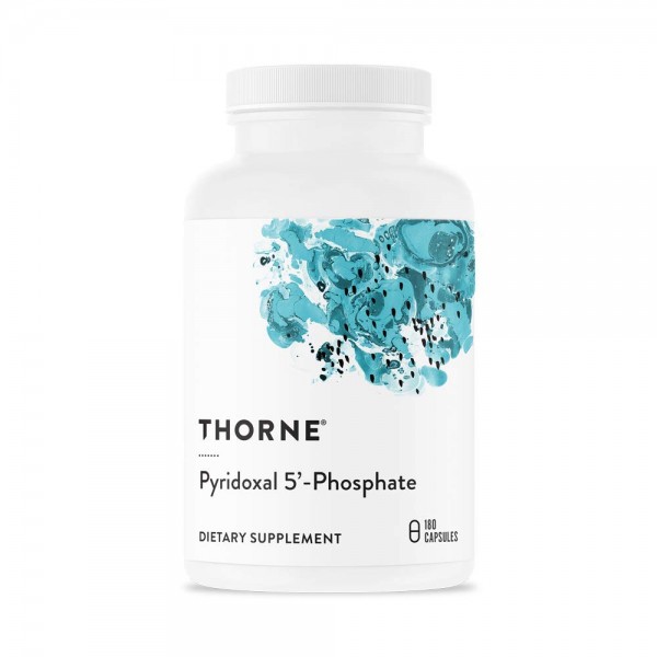 Thorne Research - Pyridoxal 5'-Phosphate - Bioactive Vitamin B6 (Pyridoxine) Supplement for Energy Production and Neurotransmitter Synthesis - ...