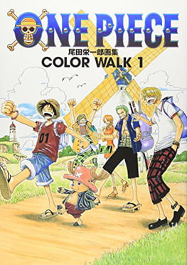 One Piece Colorwalk Vol. 1 Illustration Collection Art Book