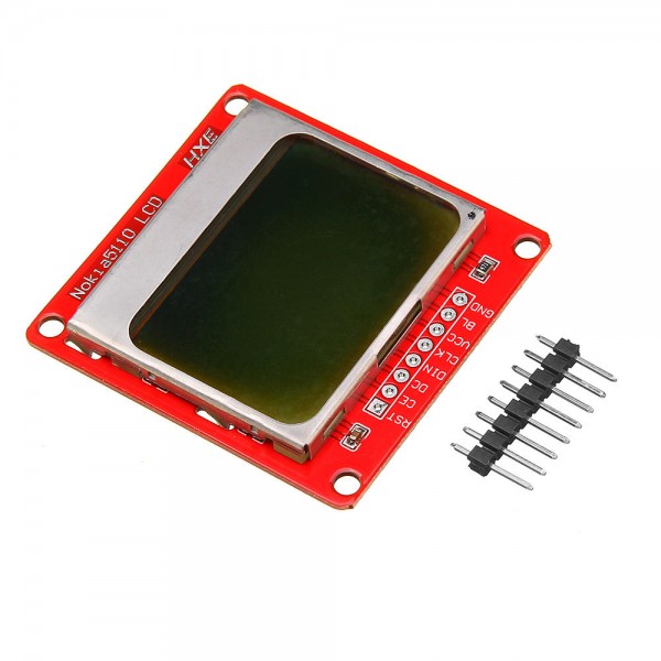 5110 84x48 LCD Display Module White Backlight For Mega Prototype