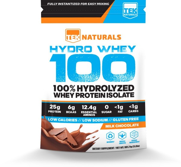 Hydro Whey 100™ (Chocolate) - 100% Whey Protein Hydrolysate Powder - 30 Day Supply - Best Tasting