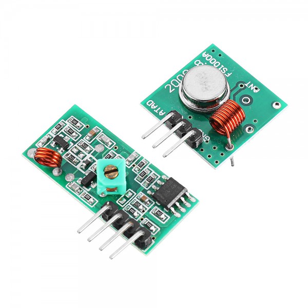 3pcs 433Mhz RF Decoder Transmitter With Receiver Module Kit For ARM MCU Wireless