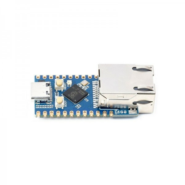 Raspberry Pi Pico RP2040 Ethernet Port Module CH9120 ETH RJ45 Network Development Board RP2040 Dual Core Processor