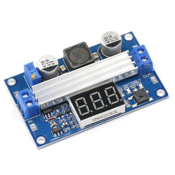 LTC1871 100W High Power DC-DC Booster Step Up Module 3.5-35V Converter Regulated Power Supply with Digital Display