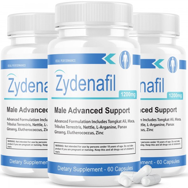 (3 Pack) Zydenafil Pills for Men (180 Capsules)