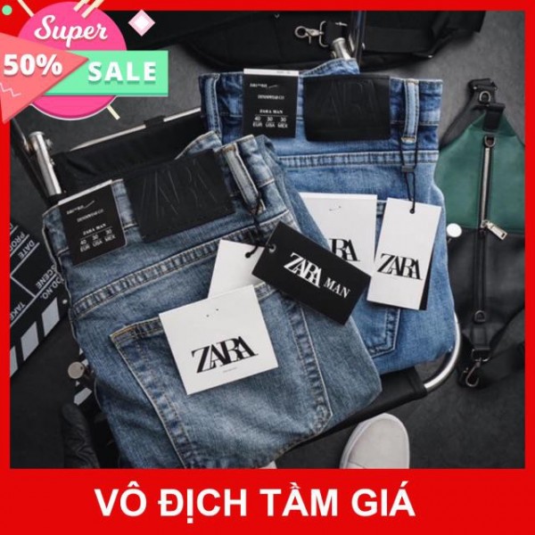 [HCM]Quần jean nam VNXK cao cấp ZR chất jean co giãn- 2 màu