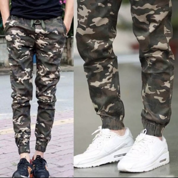 [HCM]Quần jogger Kaki Lính Rằn Ri Thêm Màu Trơn Cơ Bản Hot Trend