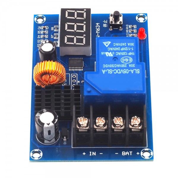 AOQDQDQD XH-M604 6-60V Battery Charger Control Module with Digital Full Charge Overcharge Protection Switch