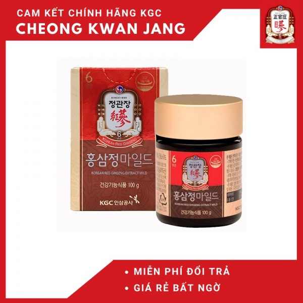 Tinh chất hồng sâm cô đặc dịu nhẹ – KRG Extract Mild 100g  - 8809332394601