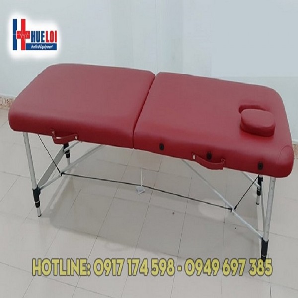 Giường massage gấp gọn chân hợp kim nhôm M4