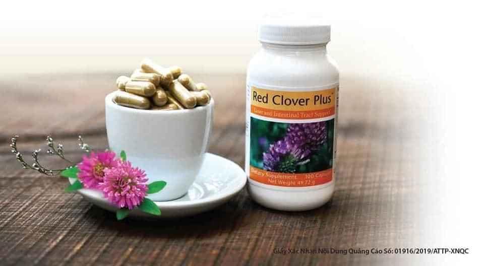 Sản phẩm thải độc gan Red Clover Plus